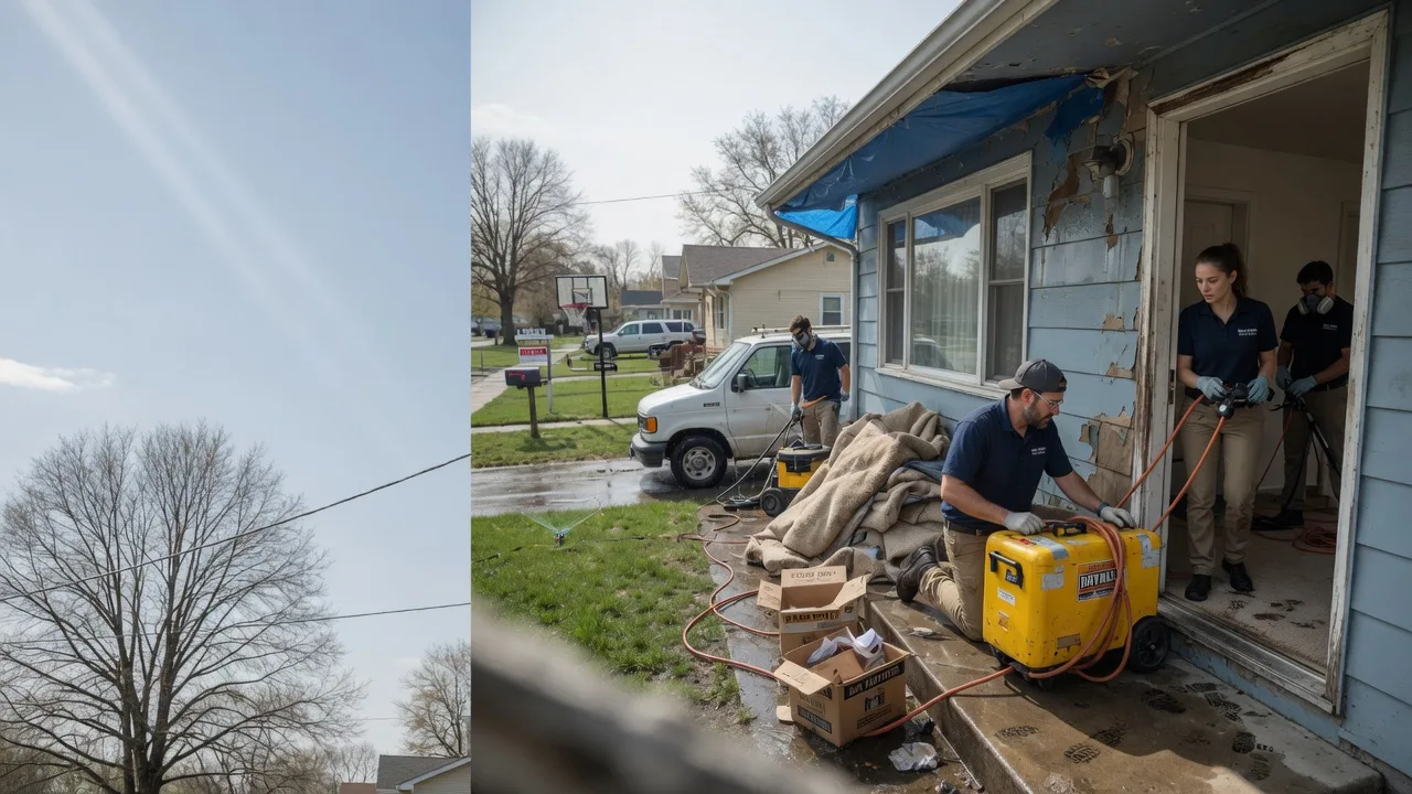 Basement Flood Cleanup in Lickingville, PA near me